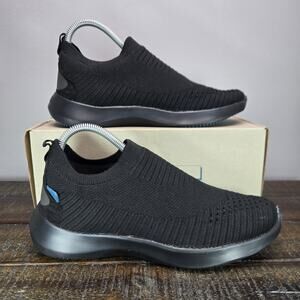 NEW Vessi Everyday Move Slip On Womens Size 8 Waterproof Shoe Sneaker Onyx Black